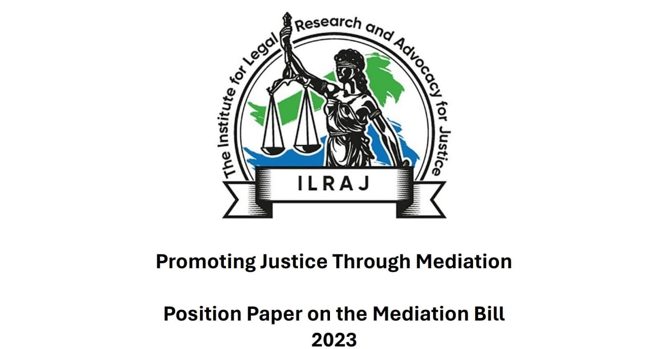 ILRAJ Submits Recommendations to Strengthen Mediation Bill in Sierra Leone