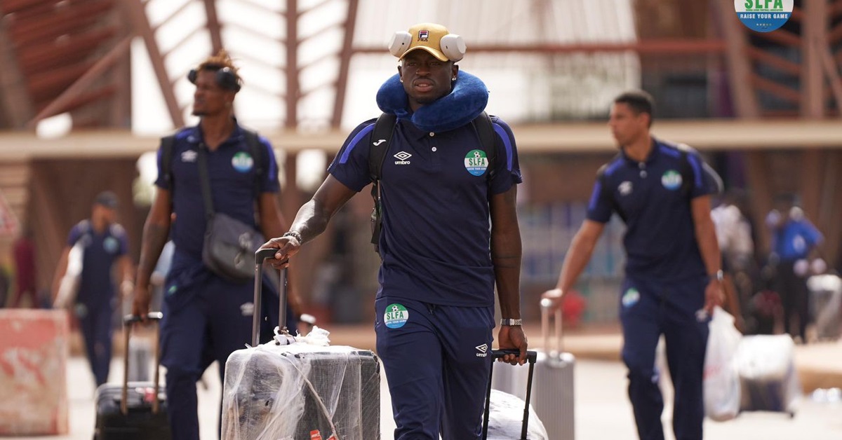 Leone Stars Arrive in Bamako For Crucial World Cup Qualifier Against Burkina Faso