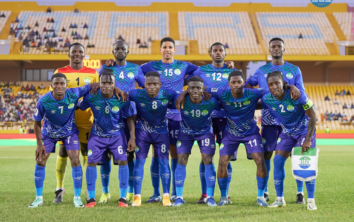 Leone Stars of Sierra Leone Moves to 122 in June 2024 FIFA Ranking