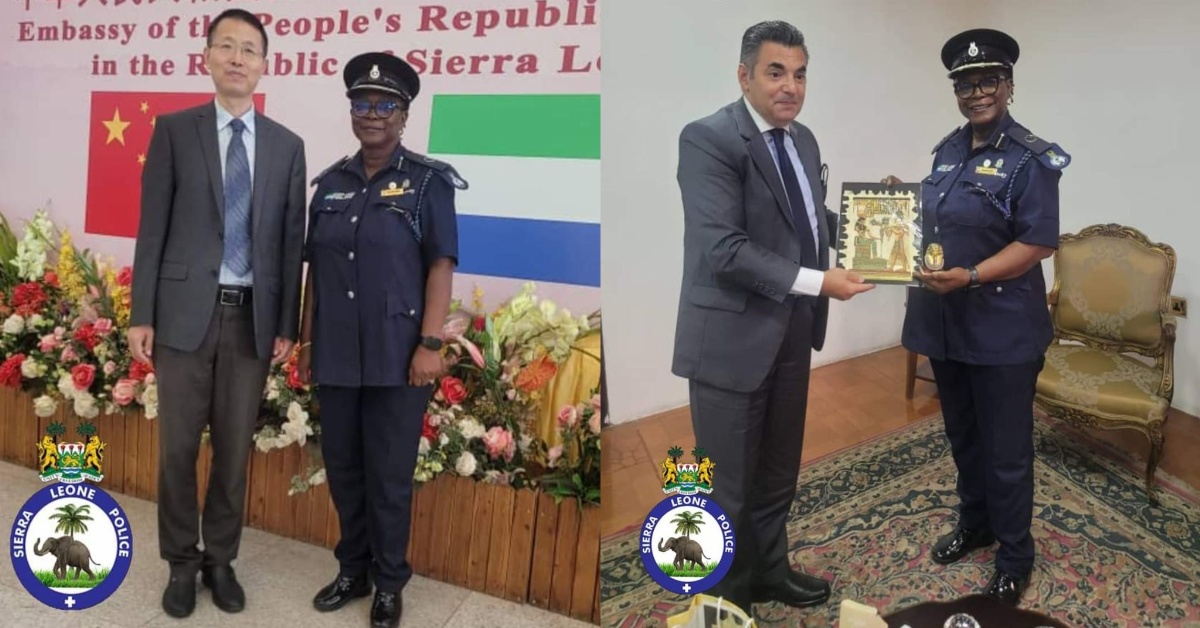 Sierra Leone Police Partners with China and Egypt for Capacity Building