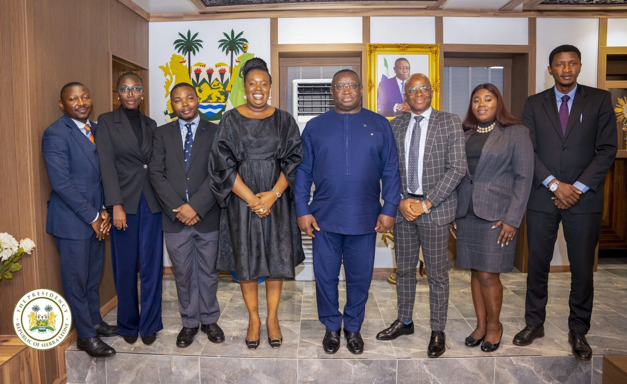 President Bio Hosts New Leadership of The Sierra Leone Bar Association