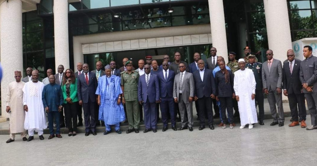 Sierra Leone Delegation Participates in ECOWAS Extraordinary Summit on Counter-Terrorism