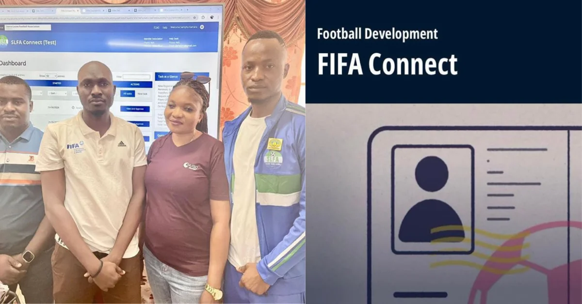 SLFA President Announces Sierra Leone’s Participation in FIFA Connect Program
