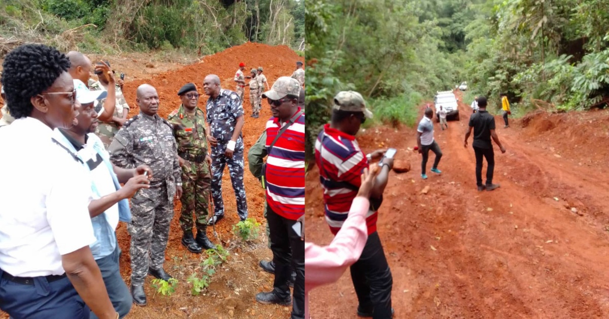 Security Officials Visit Bo District Communities to Address Illicit Mining Concerns