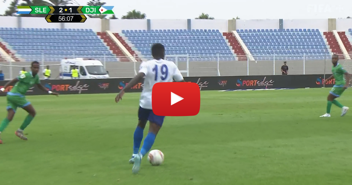 Sierra Leone (2) vs (1) Djibouti | 2024 FIFA World Cup Qualifiers – Full Time