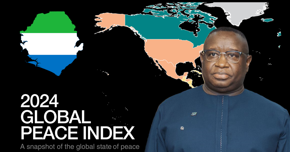 Sierra Leone Declines in 2024 Global Peace Index