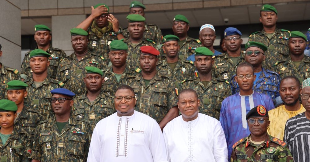 Sierra Leone Foreign Affairs Minister Host Guinean Military Academy Students