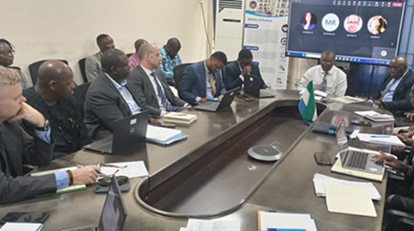 World Bank Team Reviews Progress of $40 Million Accountable Governance Project in Sierra Leone