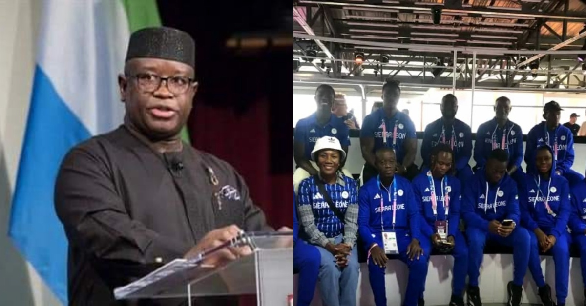 President Bio Sends Message to Sierra Leonean Athletes at Paris 2024 Olympics