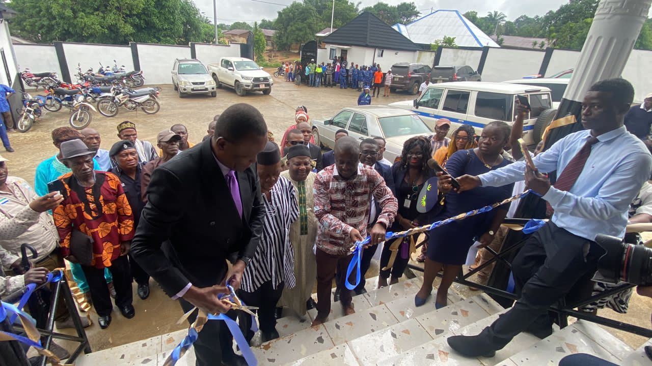 Acting Chief Justice Browne-Marke Opens New Ultra-Modern Court in Kailahun