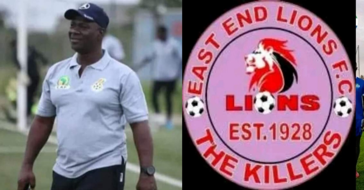East End Lions FC Announces Departure of Head Coach Isaac Kofi Sarfo