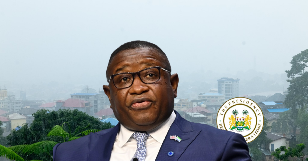 President Bio Addresses Nation Amidst Heavy Rain And Flooding in Sierra Leone