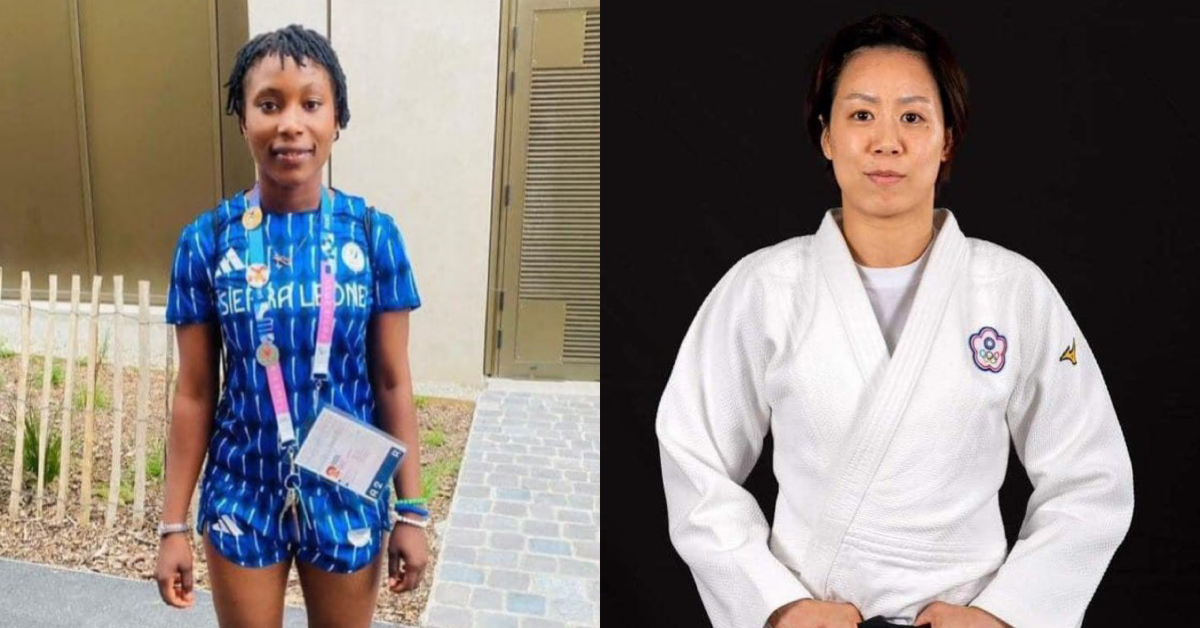 17-Year-Old Mariama Koroma to Face 36-Year-Old Taiwanese Lien Chen-ling in 2024 Olympic Judo