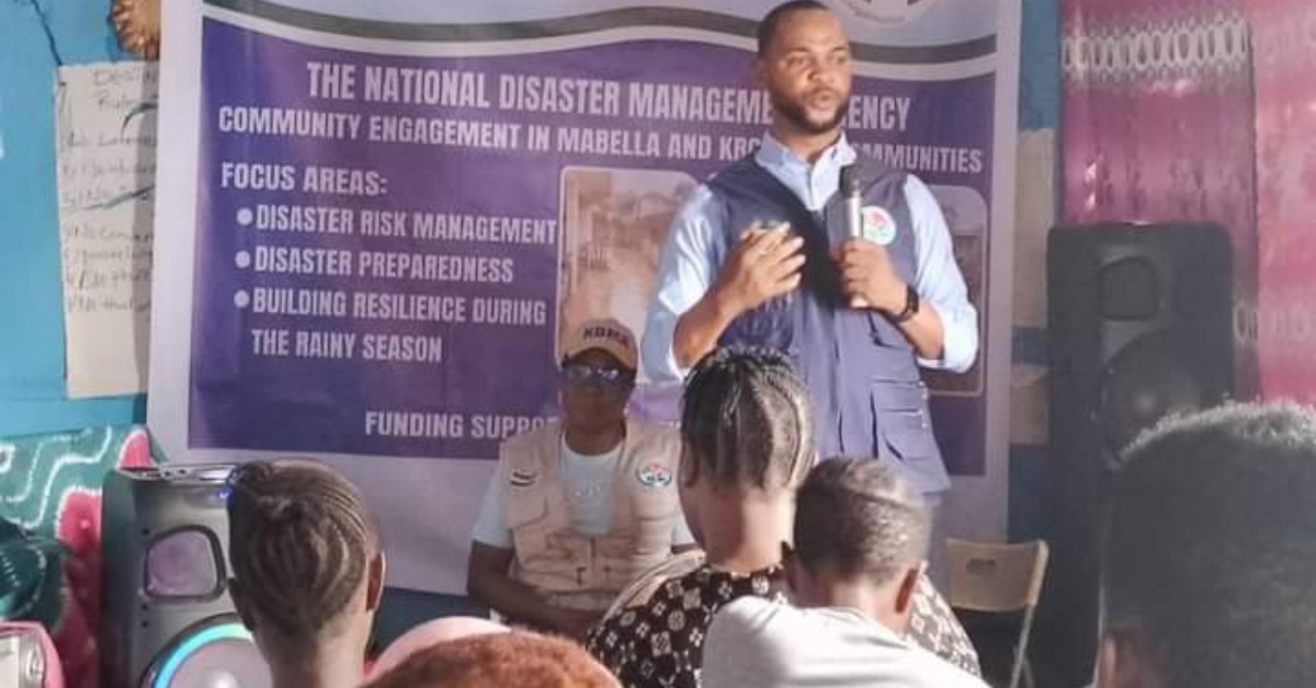 NDMA Conducts Two-Day Risk Management Workshop in Mabella and Kroo Bay
