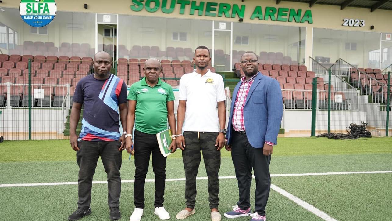 SLFA Conducts Inspection on Southern Arena Ahead of CAF Inter-Club Competitions