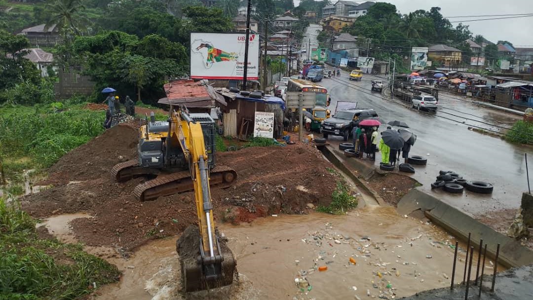 National Communication Disrupted After Cable Cut During Drainage Works in Regent