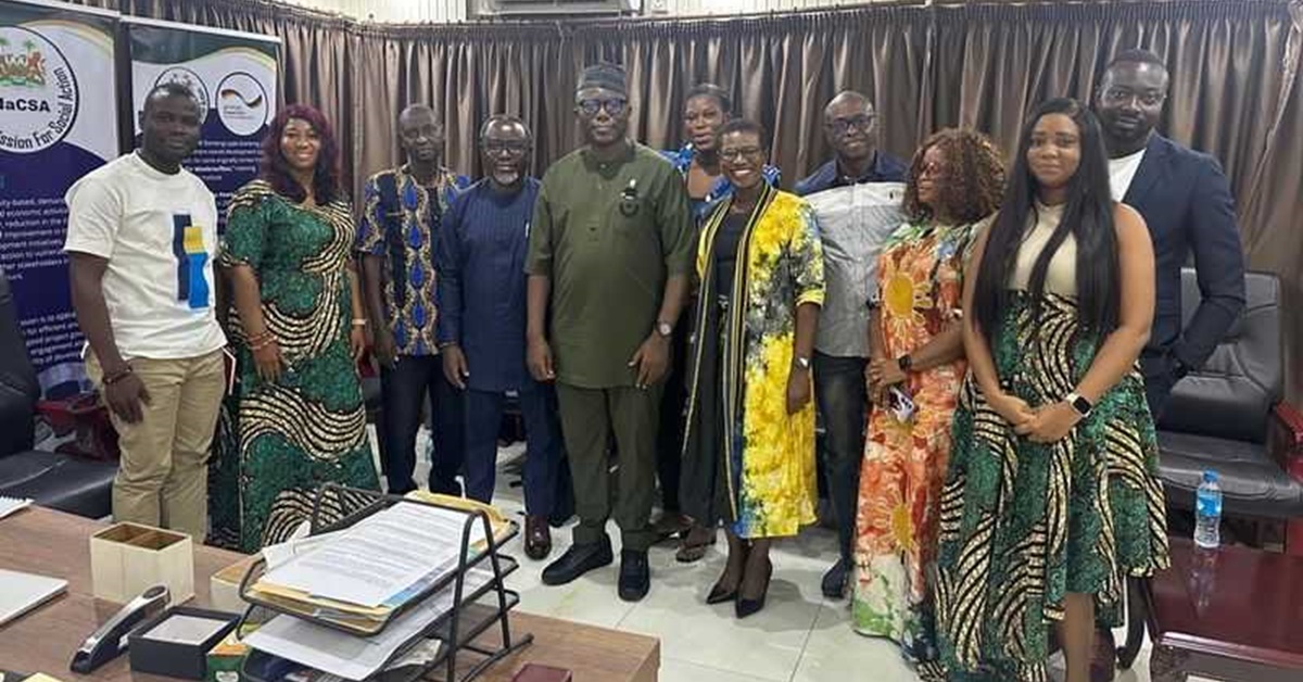Mayor of Freetown Pays Courtesy Call on NaCSA Commissioner