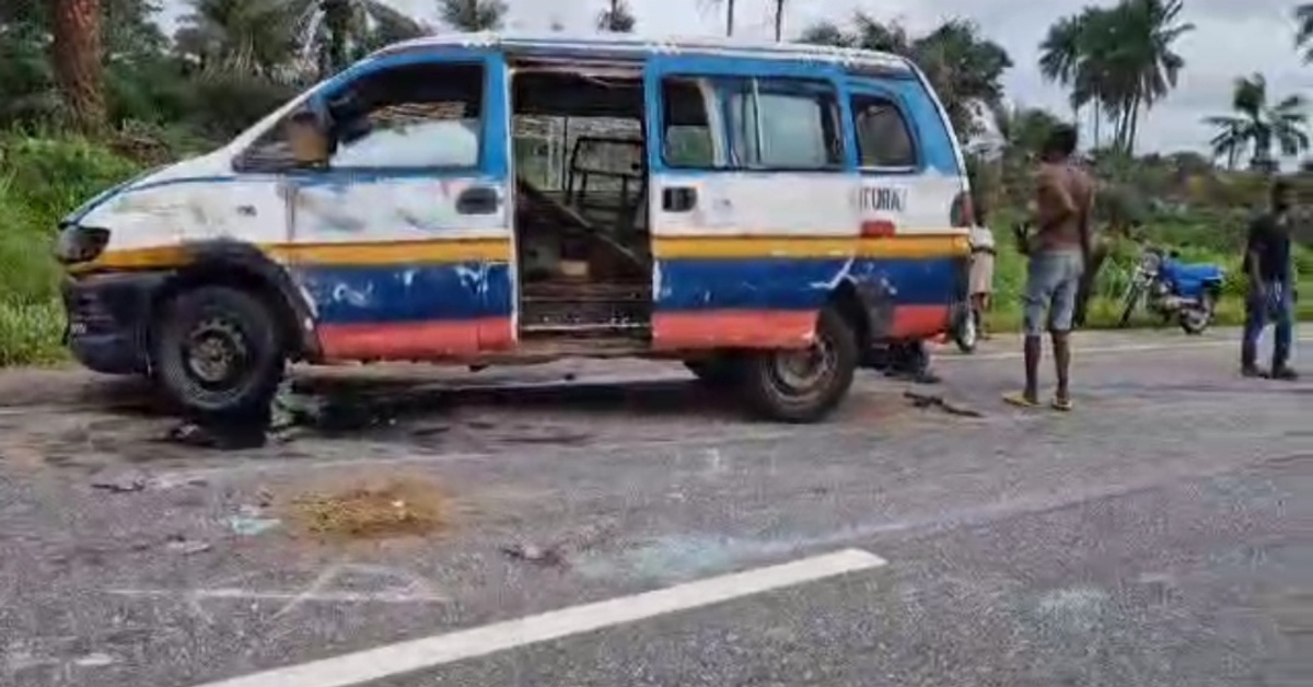 Overloaded Vehicle Causes Accident on Port Loko Highway