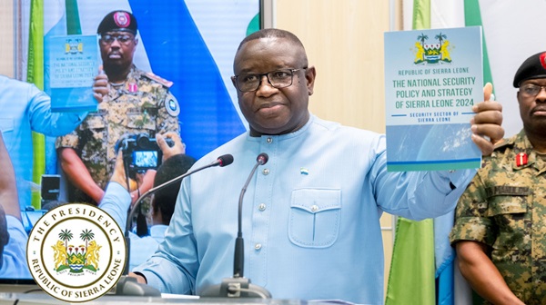 President Bio Launches Sierra Leone’s National Security And Policy Strategy