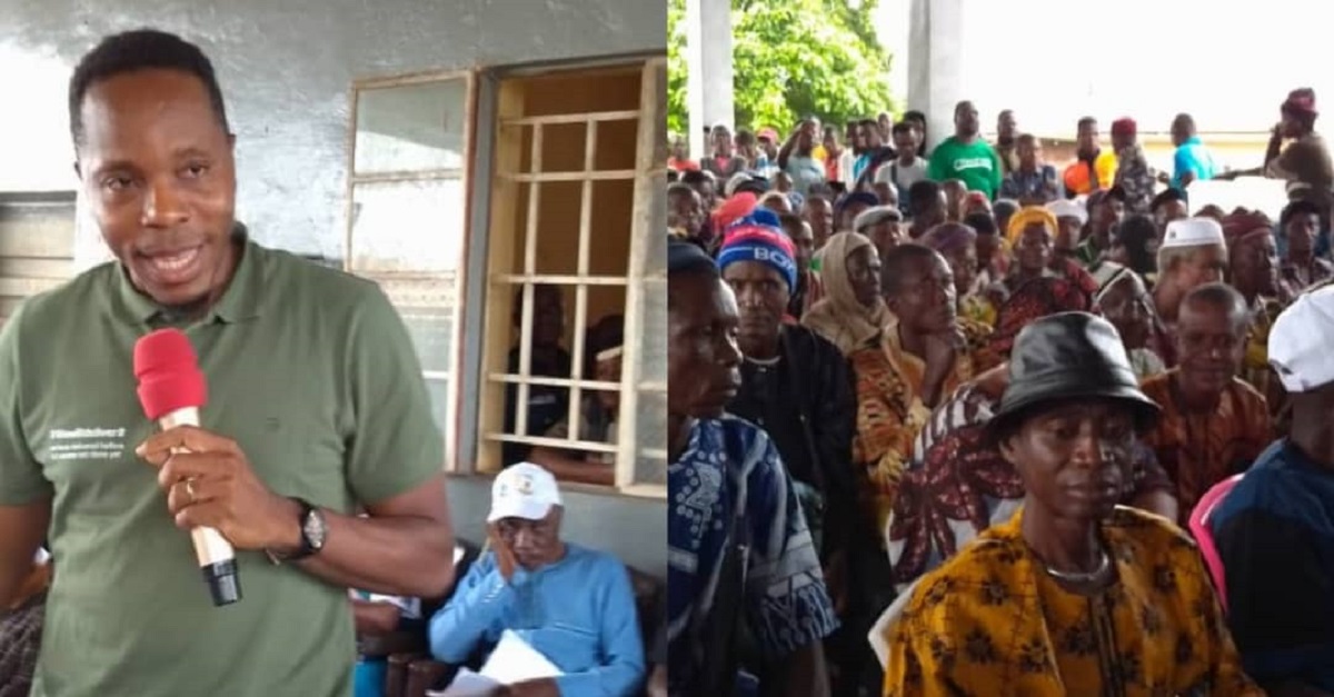 Chief Minister Sengeh Facilitates Disputes Dialogue in Malen Chiefdom, Pujehun District