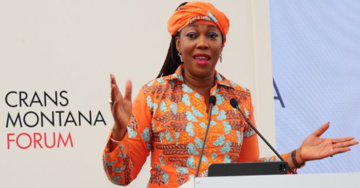 First Lady Fatima Bio Highlights Women’s Struggle for Equality at Crans Montana’s Annual Session