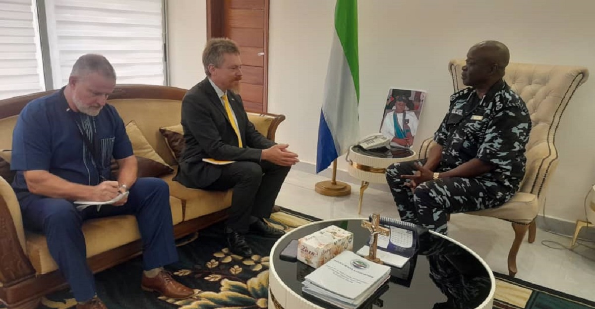 Outgoing EU Ambassador Bids Farewell to Sierra Leone Police