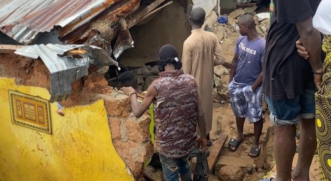 Fence Collapses in Calaba Town, Kills Mother And Her Three Children