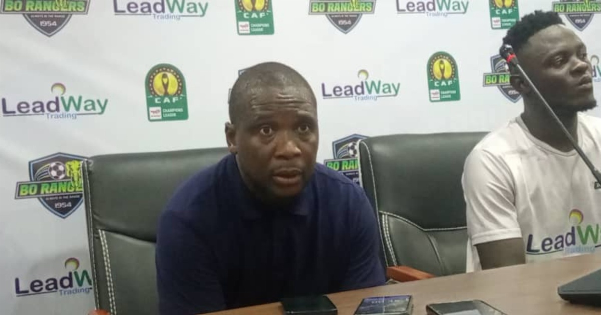 Bo Rangers Coach Determined to Fight Back in CAF Champions League Return Leg in Ivory Coast