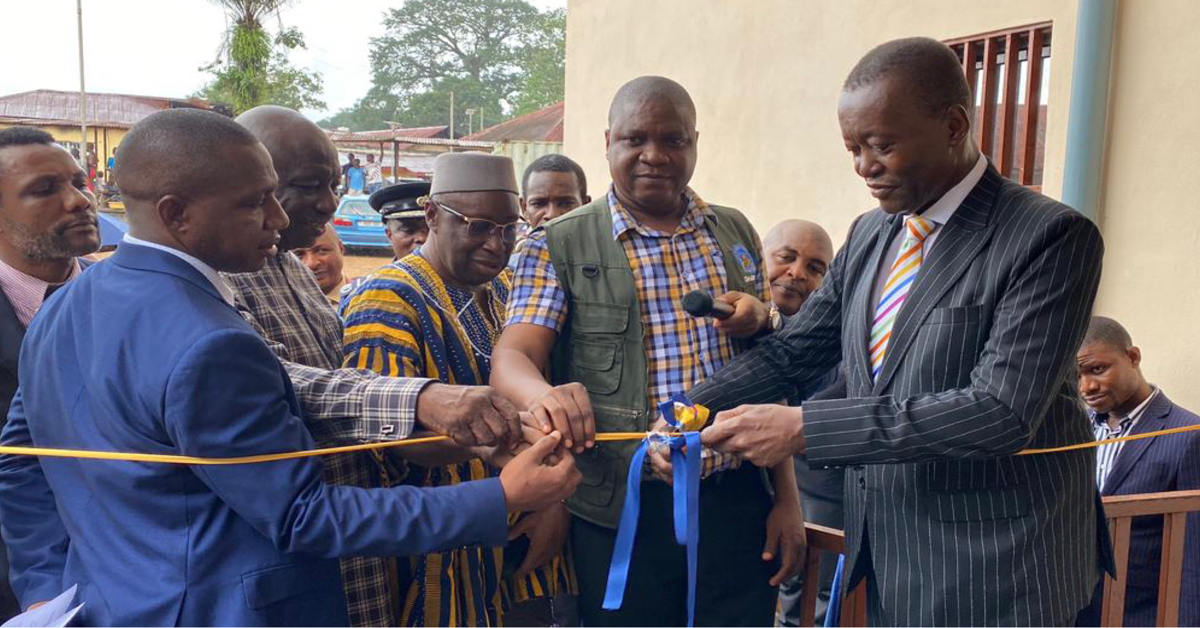 Acting Chief Justice Browne-Marke Inaugurates New Court Buildings in Bo