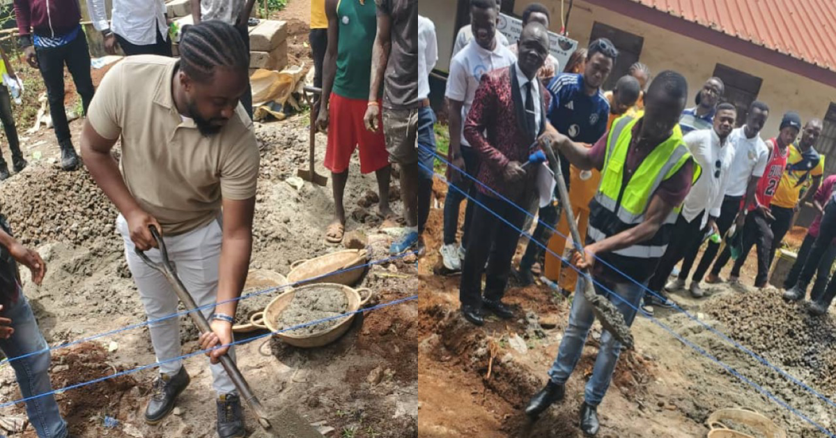 Kono Students’ Union Breaks Ground on First Students’ Sitting Garden at FBC