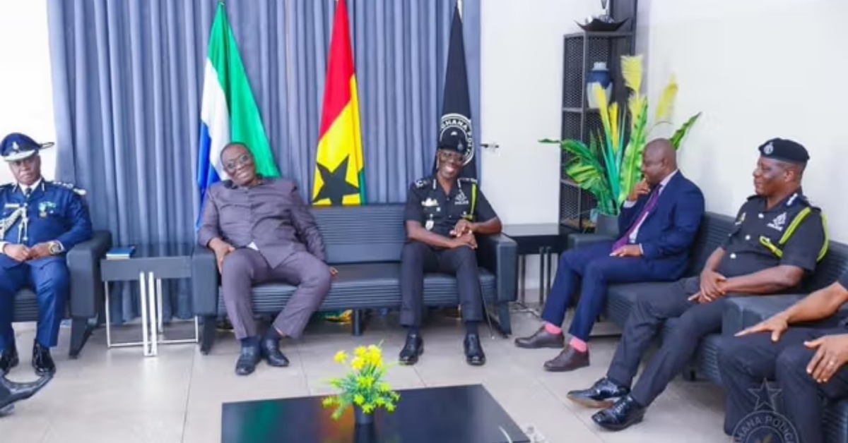 Sierra Leone’s Internal Affairs Minister Applauds Ghana Police Service as Policing Standard for Africa