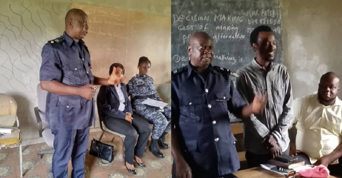 Police Chief Leads Anti-Drug Awareness Tour in Northern Tonkolili Schools