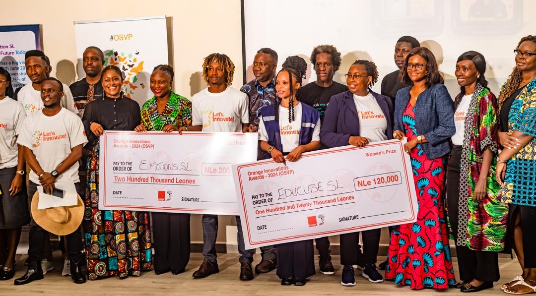 Orange Sierra Leone Awards NLe320,000 to Winners of Social Venture Prize