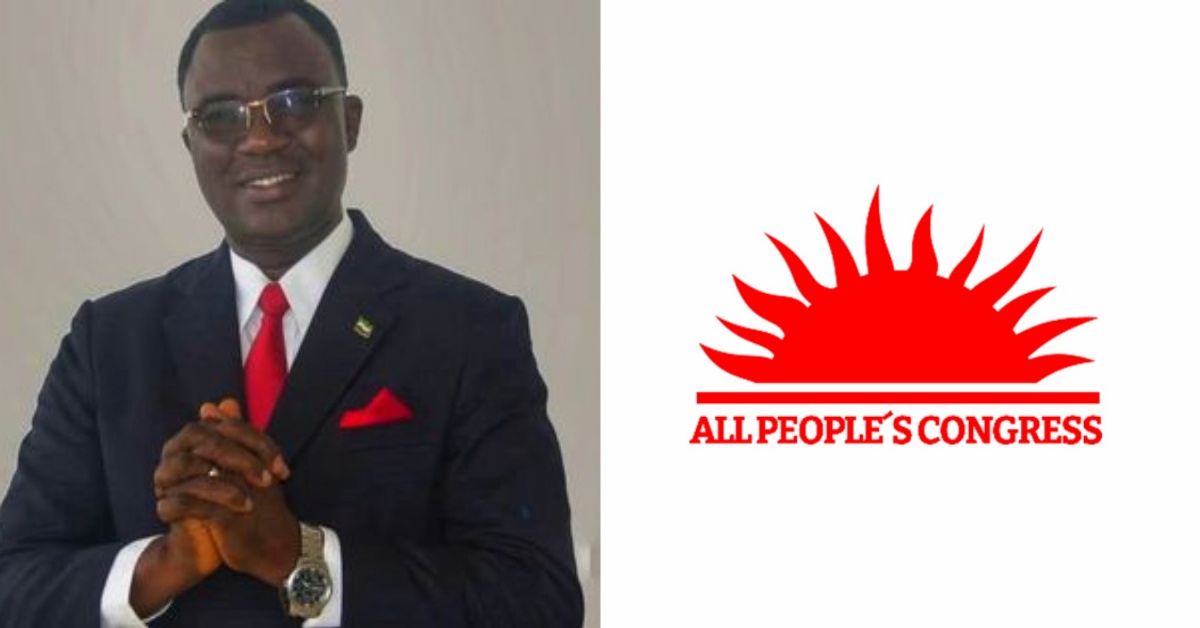 Dr. Richard Konteh Accuses APC Elites of Misleading Grassroots Supporters