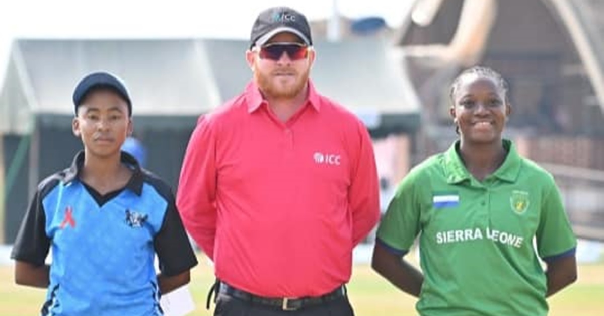 Sierra Leone Finishes Third in ICC U-19 Women’s T20 World Cup Africa Division 2 Qualifier