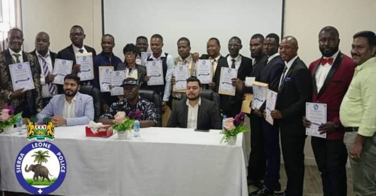 Fourteen Police Personnel Certified in Ethical Hacking Cyber security course