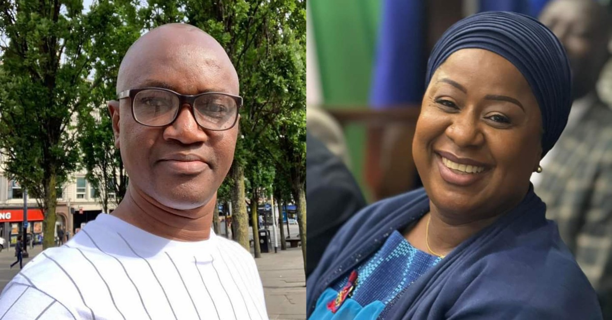 Umaru Fofona Congratulates Asmaa James on Parliament Approval as Deputy Ambassador to Belgium