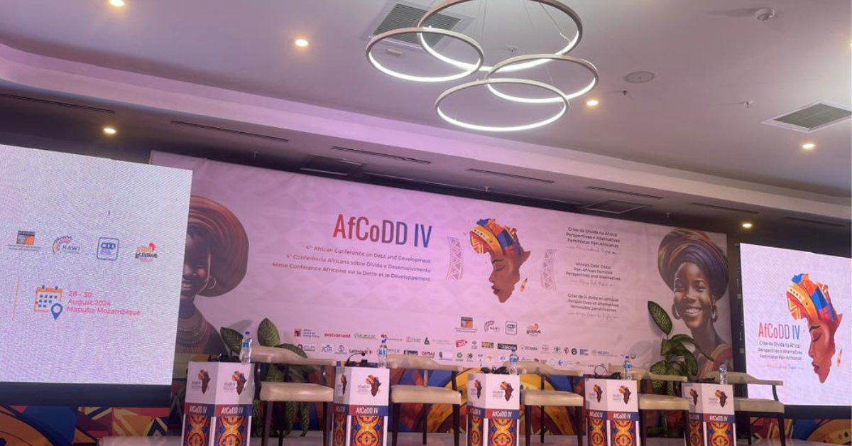 AfCoDD IV Conference in Mozambique Tackles Africa’s Debt Crisis with Pan-African Feminist Lens