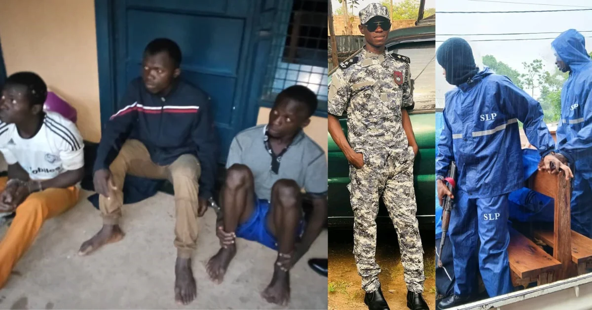 Rutile Police Apprehend Armed Robbers in Bonthe District, Continue Search for Fugitives