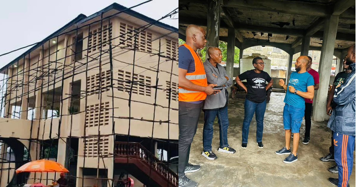 Freetown Mayor Visits Wilberforce Market Construction Site, Confirms Project Back on Track