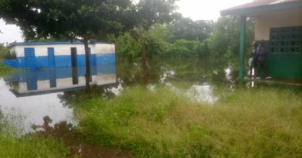 Flooding Disrupts Classes at Ahmadiyya Junior Secondary School in Moyamba