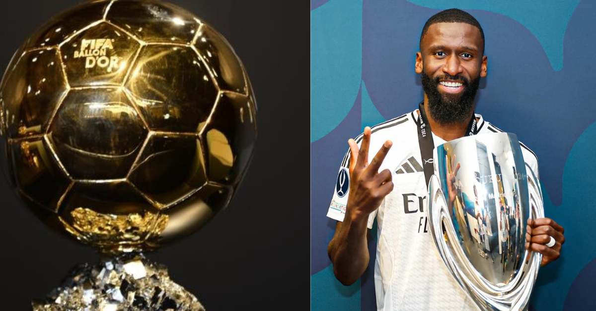 Antonio Rüdiger Nominated for 2024 Ballon d’Or