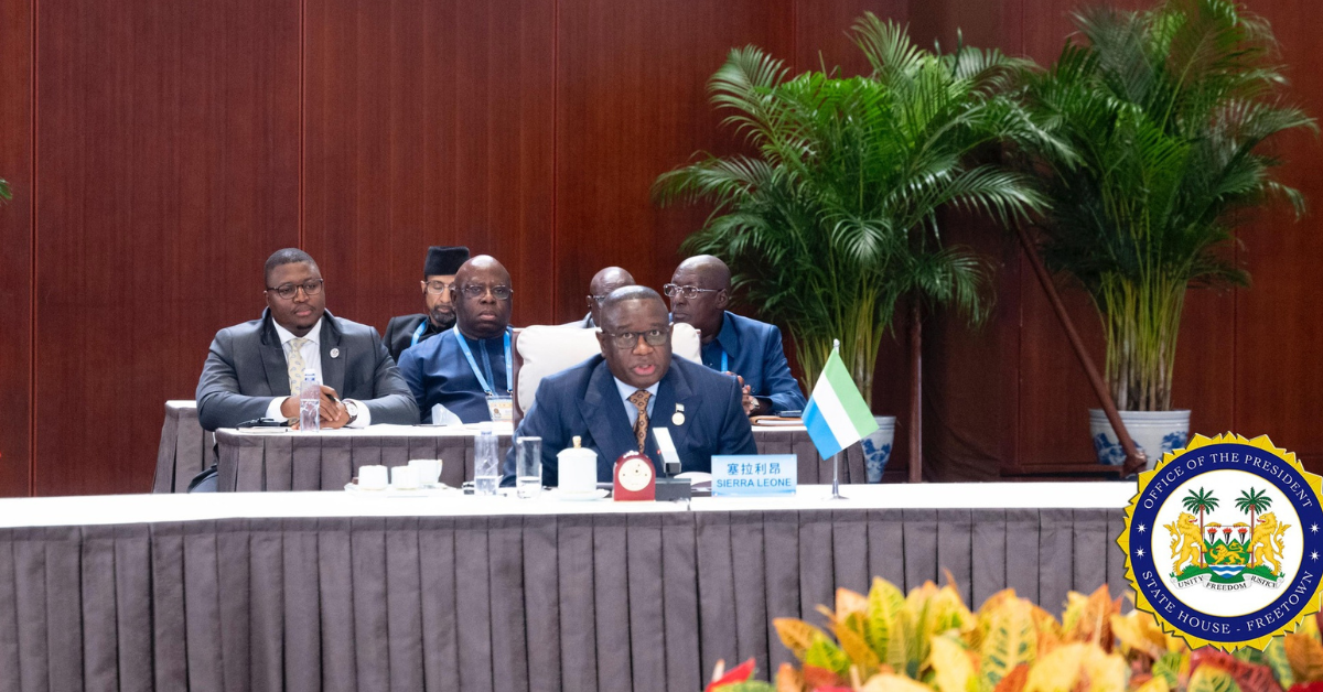 President Bio Calls for Fair Global Representation at FOCAC Summit, Demands UNSC Reform