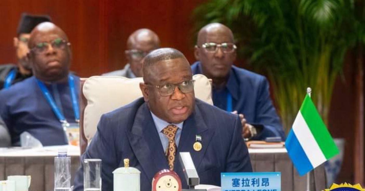 President Bio Calls for Global Action on Injustice and Fair Representation at FOCAC Summit