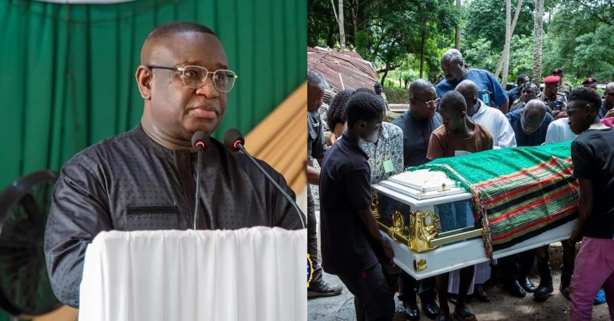 President Bio Bids Farewell to His Late Sister, Elizabeth Bio