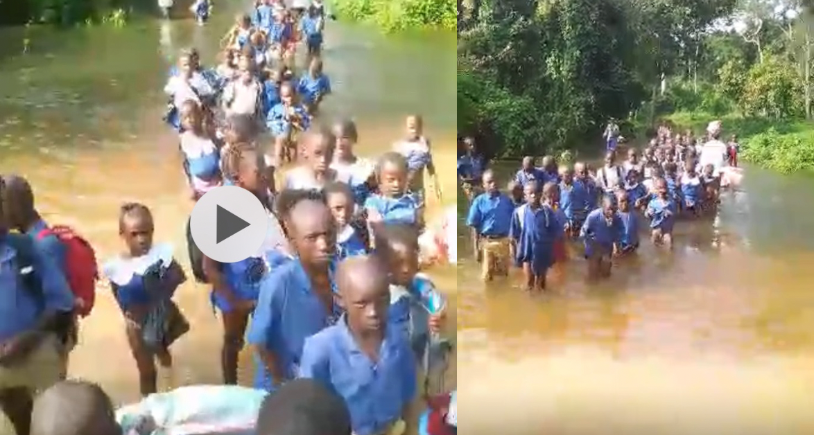 As Flood Water Stops Pupils From Attending School, Bumanjah Village Cries For Help