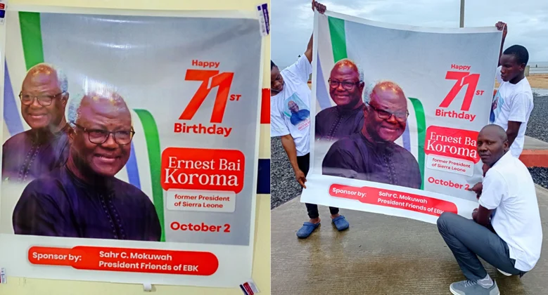 Friends of EBK to Celebrate Former President Ernest Bai Koroma’s 71st Birthday