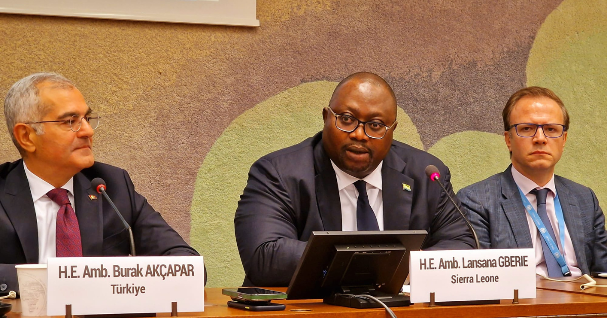 Sierra Leone Calls for Urgent Global Action on Toxic Waste and Gendered Impacts at UN Human Rights Council Event