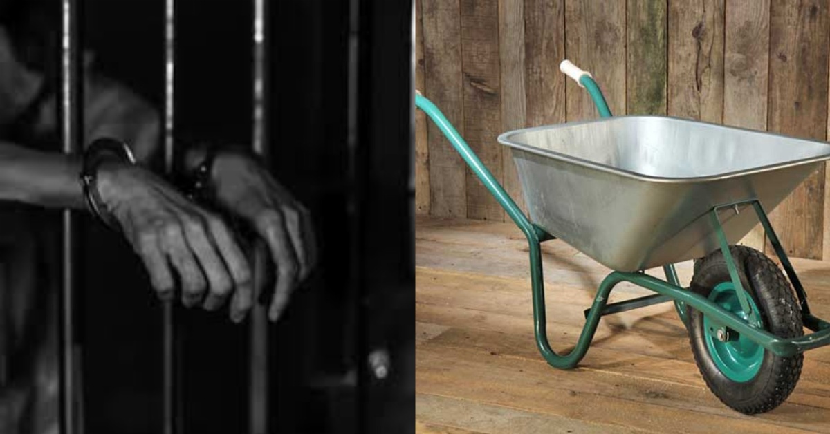 Man Sentenced to Six Months for Stealing Wheelbarrow