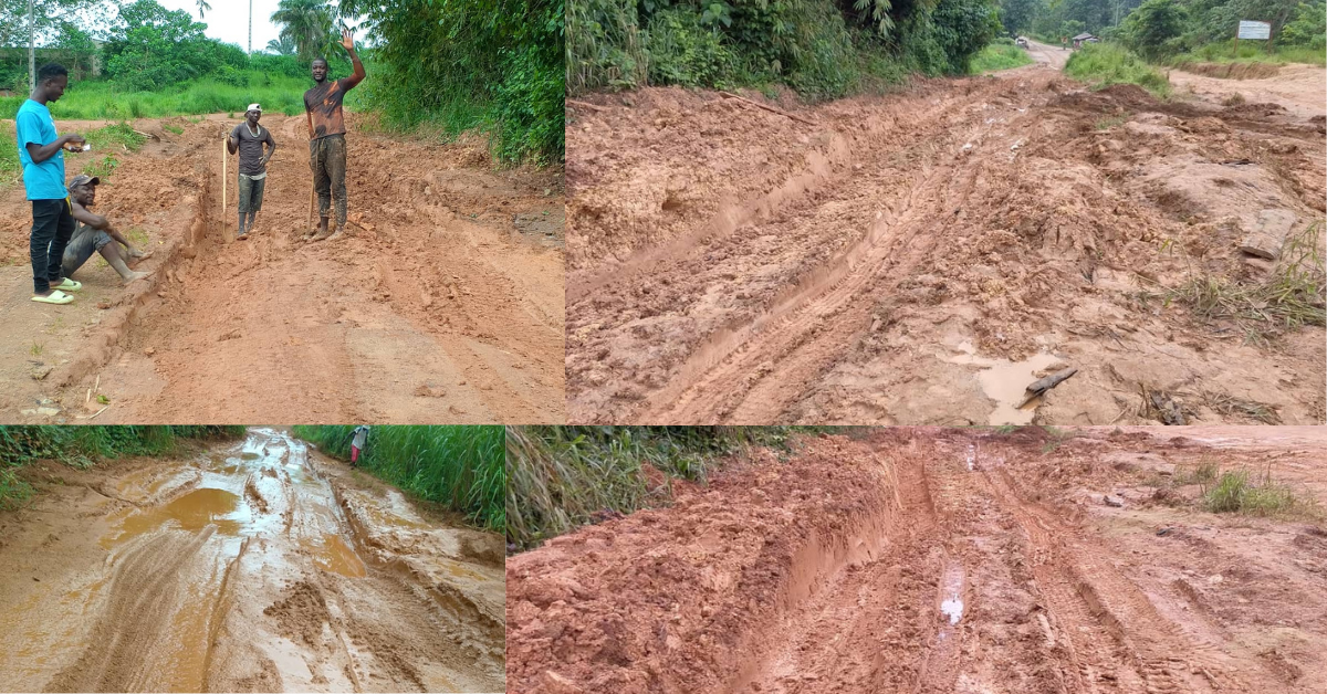 Youths of Moawoma Appeals to President Bio to Prioritize Kenema-Zimmi Deplorable Road